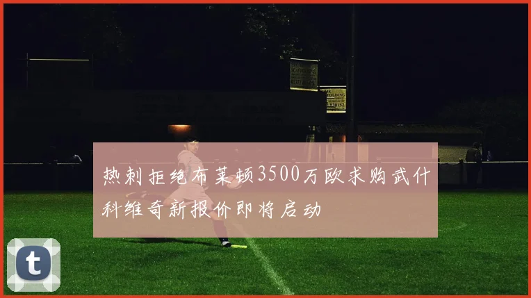 热刺拒绝布莱顿3500万欧求购武什科维奇新报价即将启动